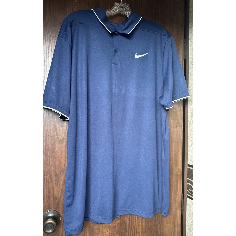 Nike Navy Golf Polo‎ XL